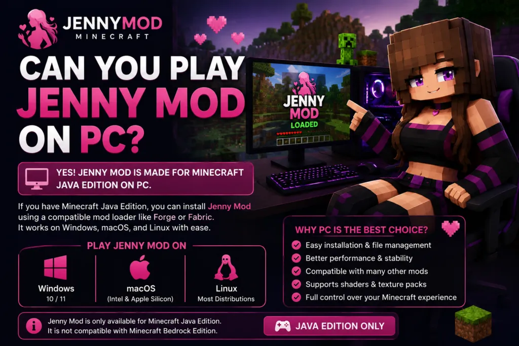 Can You Play Jenny Mod on PC