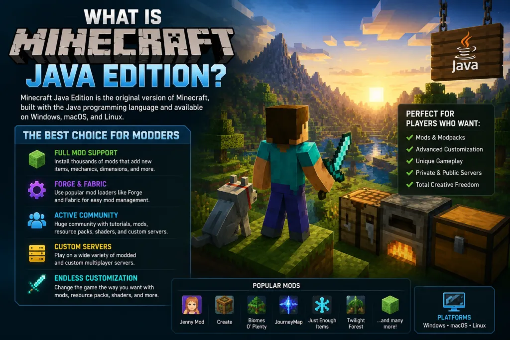 What Is Minecraft Java Edition